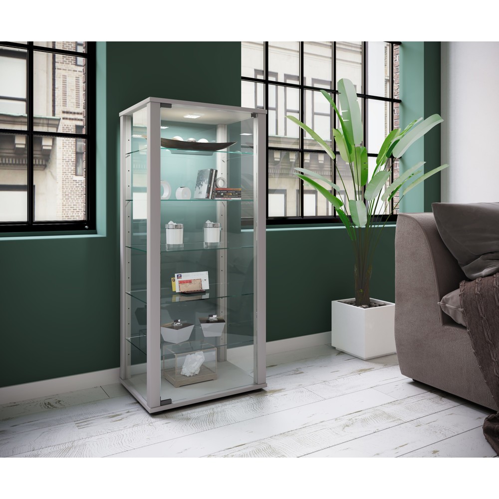 Número de imagen del producto 4: Vitrina vertical Kavisa L, plateado