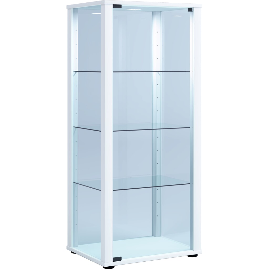 Número de imagen del producto 1: Vitrina vertical VCM Kavisa M, blanco