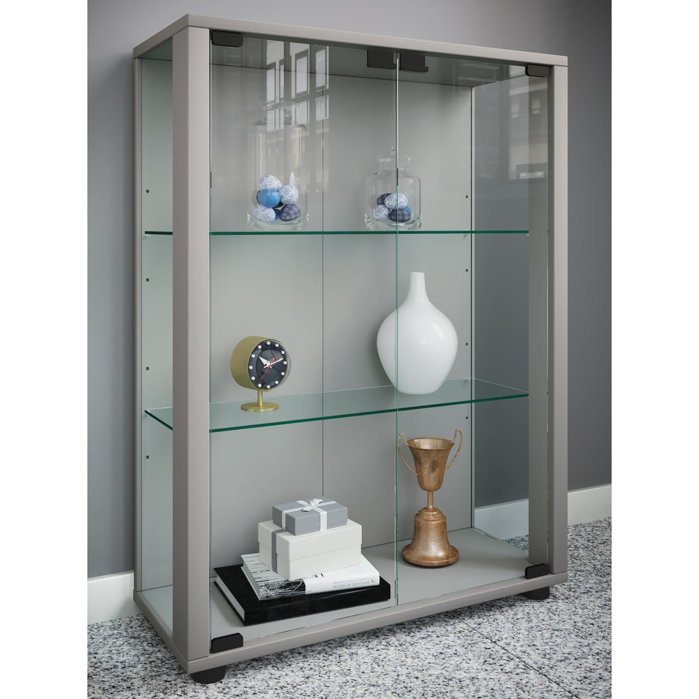 Número de imagen del producto 2: Vitrina vertical Sintalo, plateado