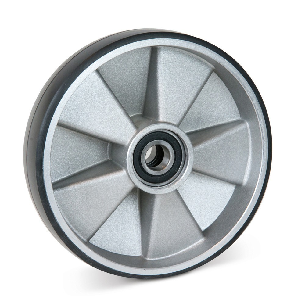 Imagen del producto: rueda ante de poliuretano para transpaleta manual tipo Ameise® ACY20, HLTN, año a partir del '09, Ø 180 mm, negro