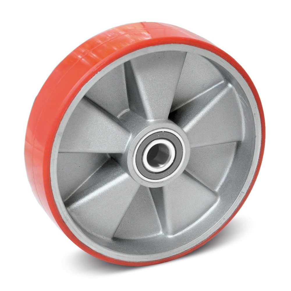 Imagen del producto: rueda ante de poliuretano para transpaleta manual tipo Ameise® ACY20, HLTN, año a partir del '09, Ø 180 mm, rojo