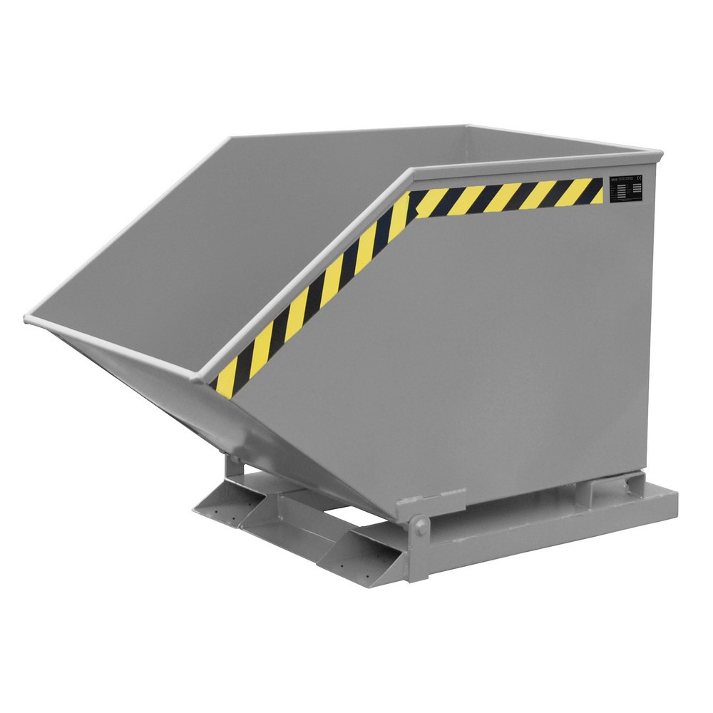 Imagen del producto: Bauer® Volquete de virutas, cubeta en forma de caja, pintado, volumen 0,4 m³, RAL 7005 gris ratón