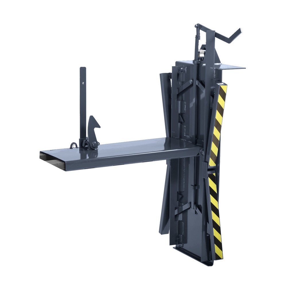 Número de imagen del producto 1: Volteador de contenedores jaula, modelo RGW, CC 450 kg, RAL 7016 gris antracita
