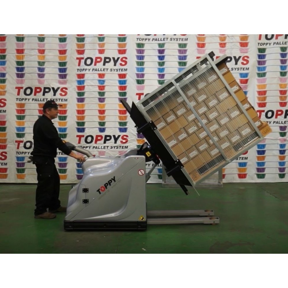 Número de imagen del producto 2: Volteador de palets móvil, abertura de 760 - 1.620 mm, CC 1.000 kg