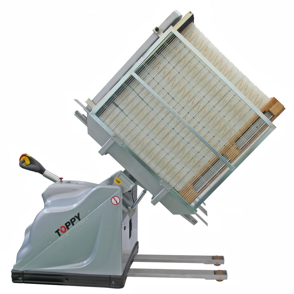 Número de imagen del producto 1: Volteador de palets móvil, abertura de 760 - 1.620 mm, CC 1.000 kg