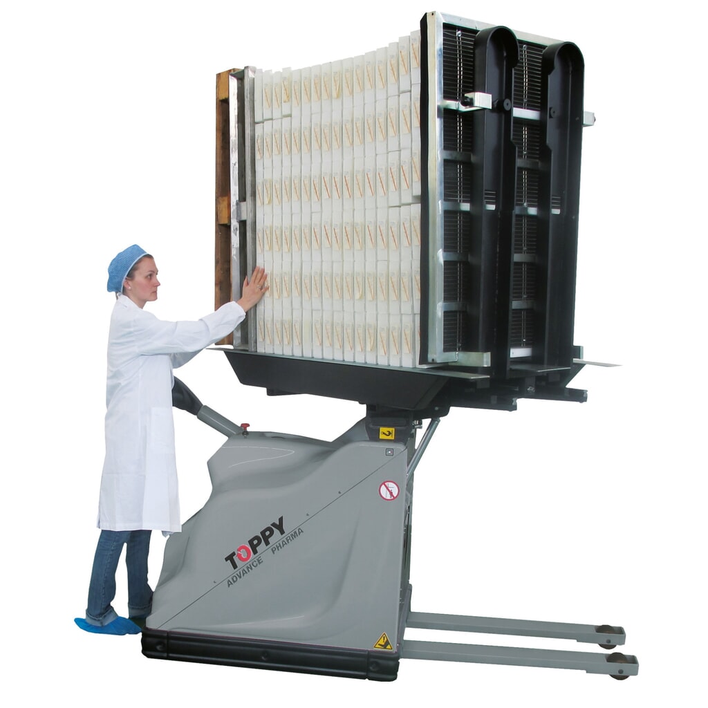 Volteador de palets móvil, abertura de 760 - 1.620 mm, CC 1.000 kg Número de imagen del producto 7: Volteador de palets móvil, abertura de 760 - 1.620 mm, CC 1.000 kg