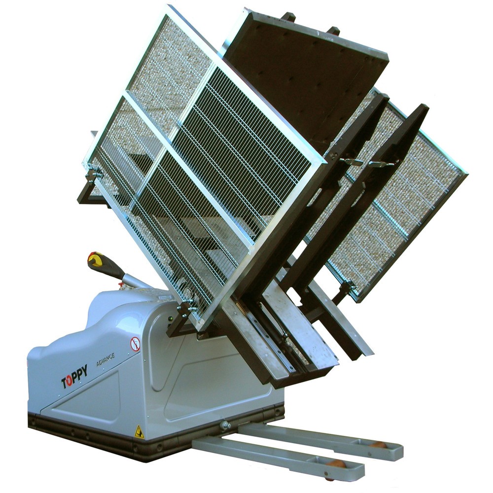 Imagen del producto: Volteador de palets móvil, abertura de 600 - 1.800 mm, CC 1.500 kg
