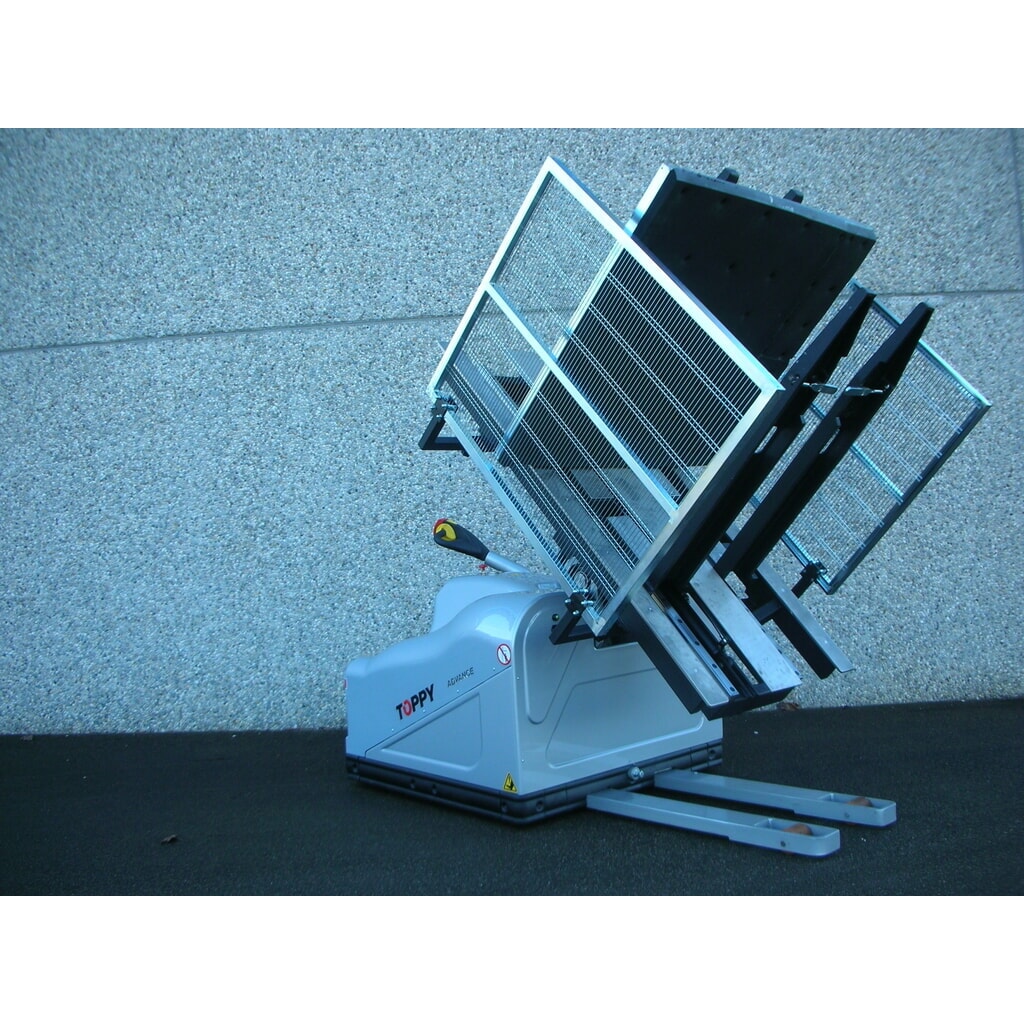 Volteador de palets móvil, abertura de 600 - 1.800 mm, CC 1.500 kg Número de imagen del producto 4: Volteador de palets móvil, abertura de 600 - 1.800 mm, CC 1.500 kg