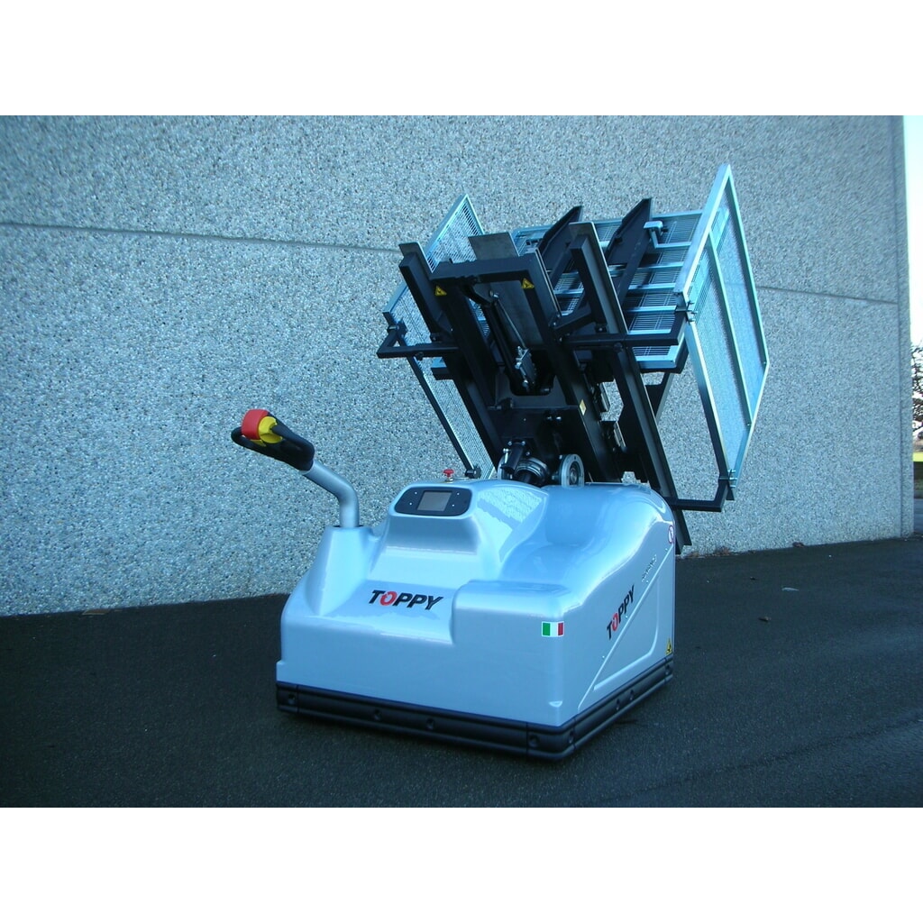 Volteador de palets móvil, abertura de 600 - 1.800 mm, CC 1.500 kg Número de imagen del producto 5: Volteador de palets móvil, abertura de 600 - 1.800 mm, CC 1.500 kg