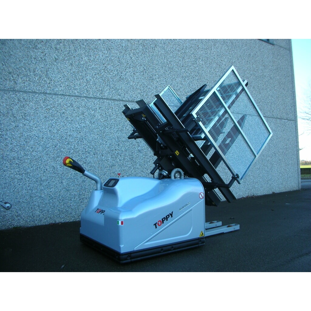 Volteador de palets móvil, abertura de 600 - 1.800 mm, CC 1.500 kg Número de imagen del producto 6: Volteador de palets móvil, abertura de 600 - 1.800 mm, CC 1.500 kg