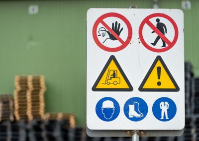 Señalización de seguridad para empresas y edificios públicos