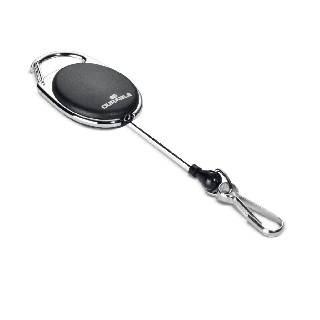Yo-yo DURABLE Style para llevar la identificación, negro Imagen del producto: Yo-yo DURABLE Style para llevar la identificación, negro