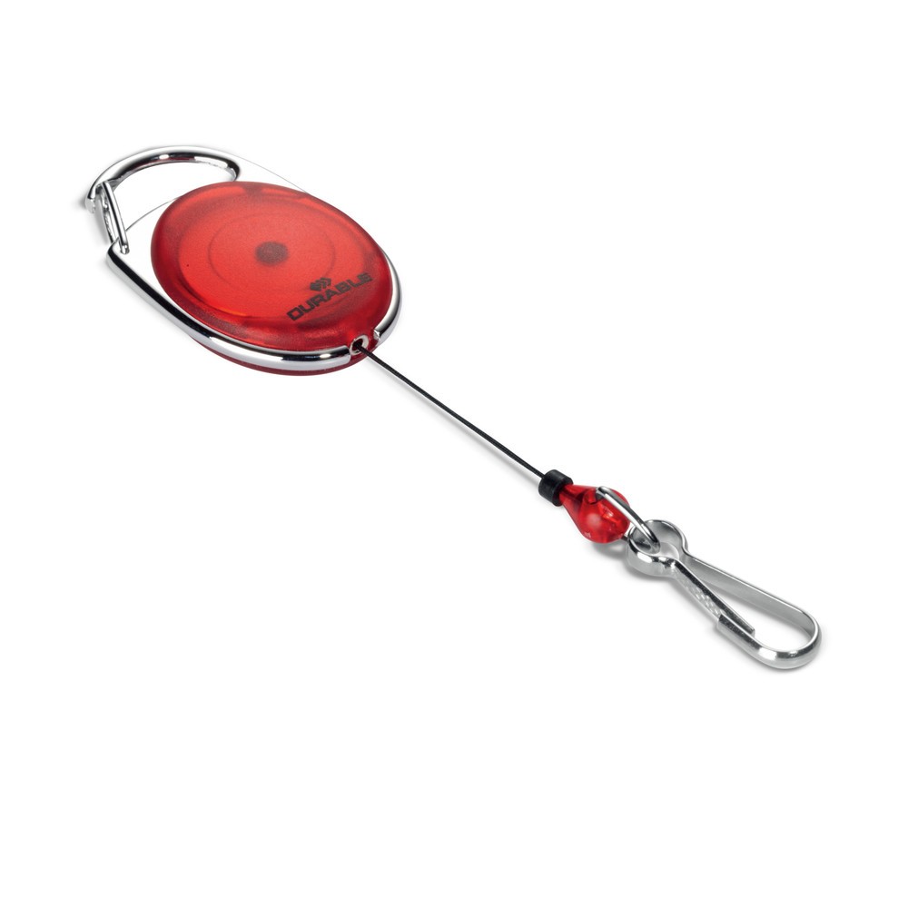 Imagen del producto: Yo-yo DURABLE Style para llevar la identificación, rojo