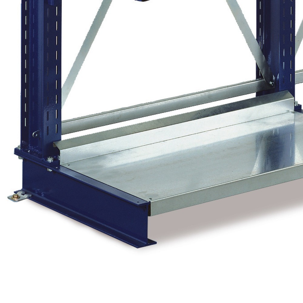 Imagen del producto: Zócalo para estantería cantilever META, c.c. 500 kg, fondo 500 mm